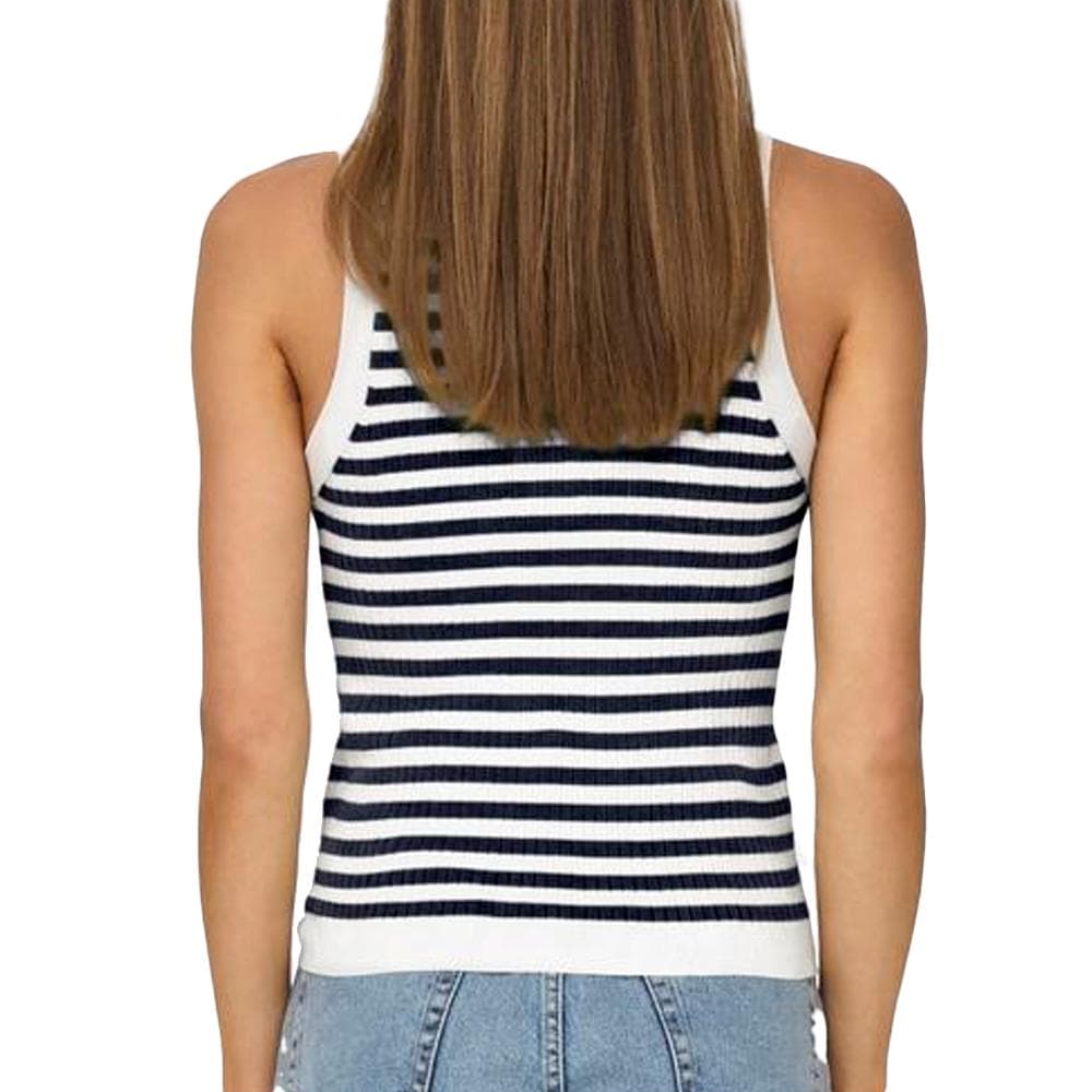 Top à Rayures Marine/Ecru Femme JDY Aya 2