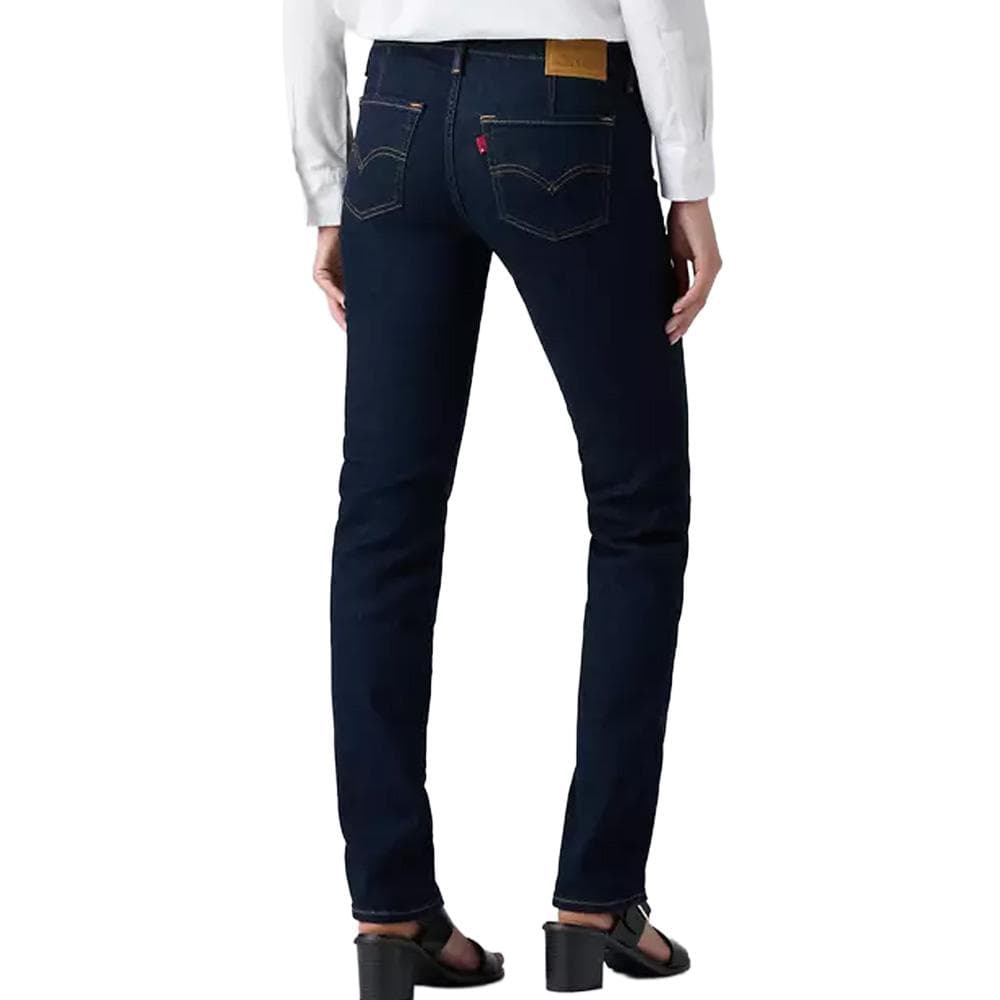 Jean 712 Slim Bleu Brut Femme Levi's Welt Pocket 1 2