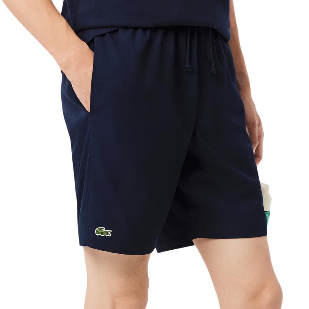 Short Marine Homme Lacoste Tennis Taffetas 1