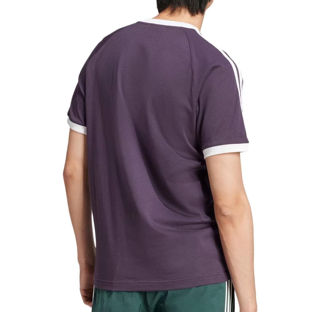 T-Shirt Violet Foncé Homme Adidas Stripes 2