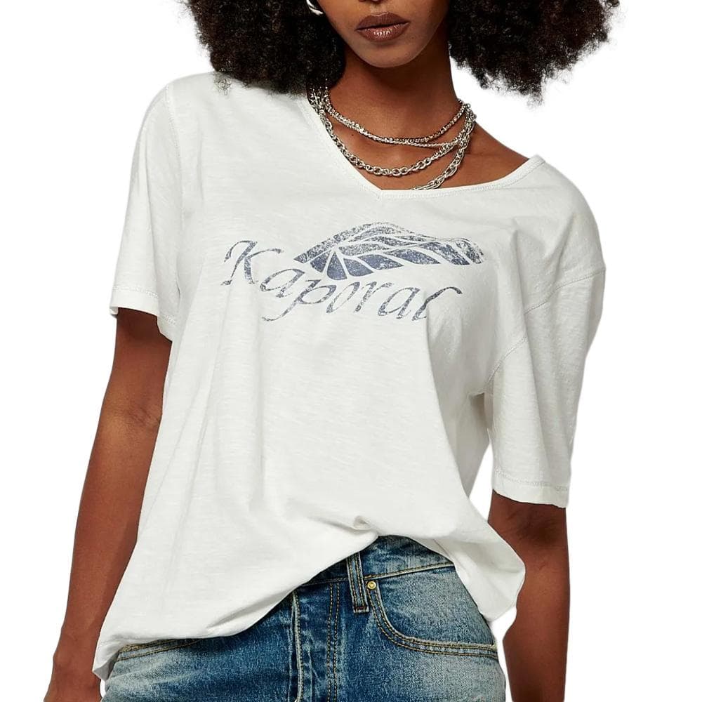 T-shirt Blanc Femme Kaporal MUST 1