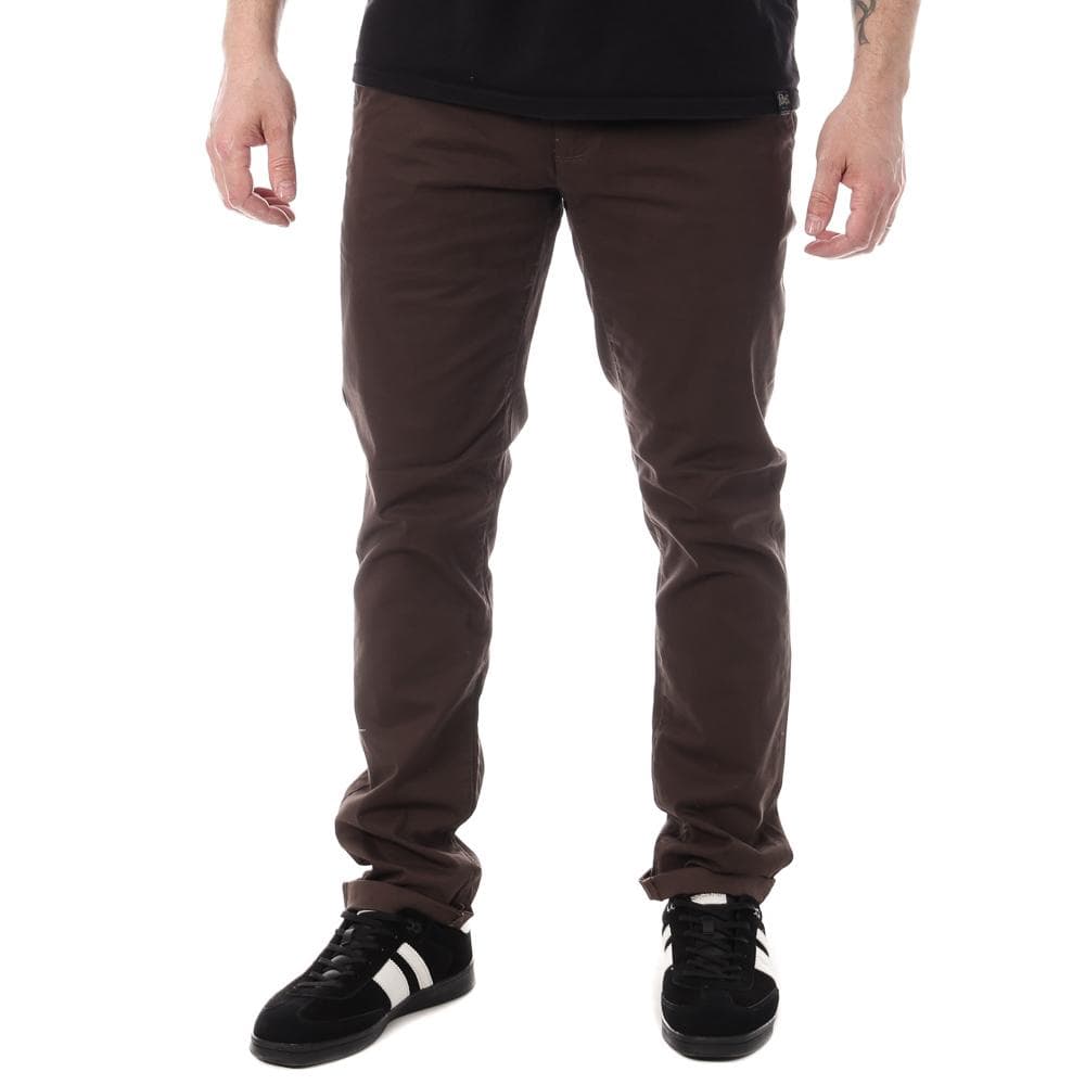 Chino Marron Foncé Homme Paname Brothers Costa0B4 1