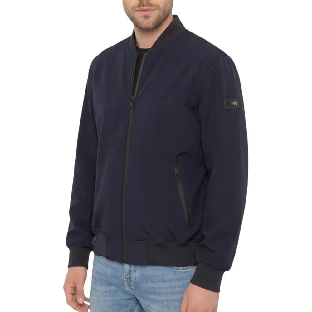 Veste Bomber Marine Homme Schott LAYTON 1