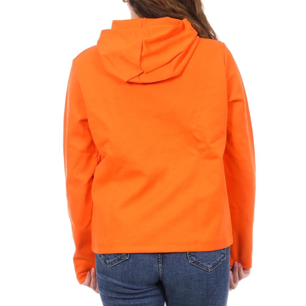 Sweat à Capuche Orange Femme Le Coq Sportif Hoody N°9 2