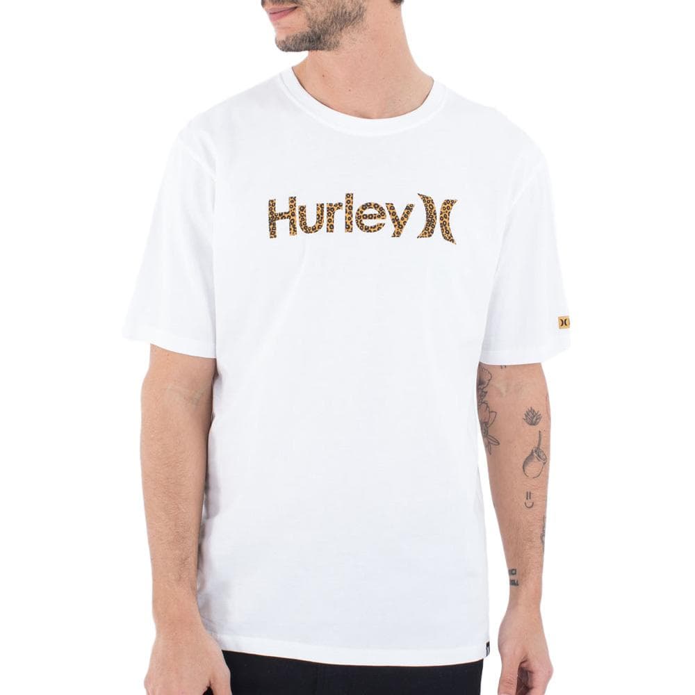 T-shirt Blanc Homme Hurley Toledo 1