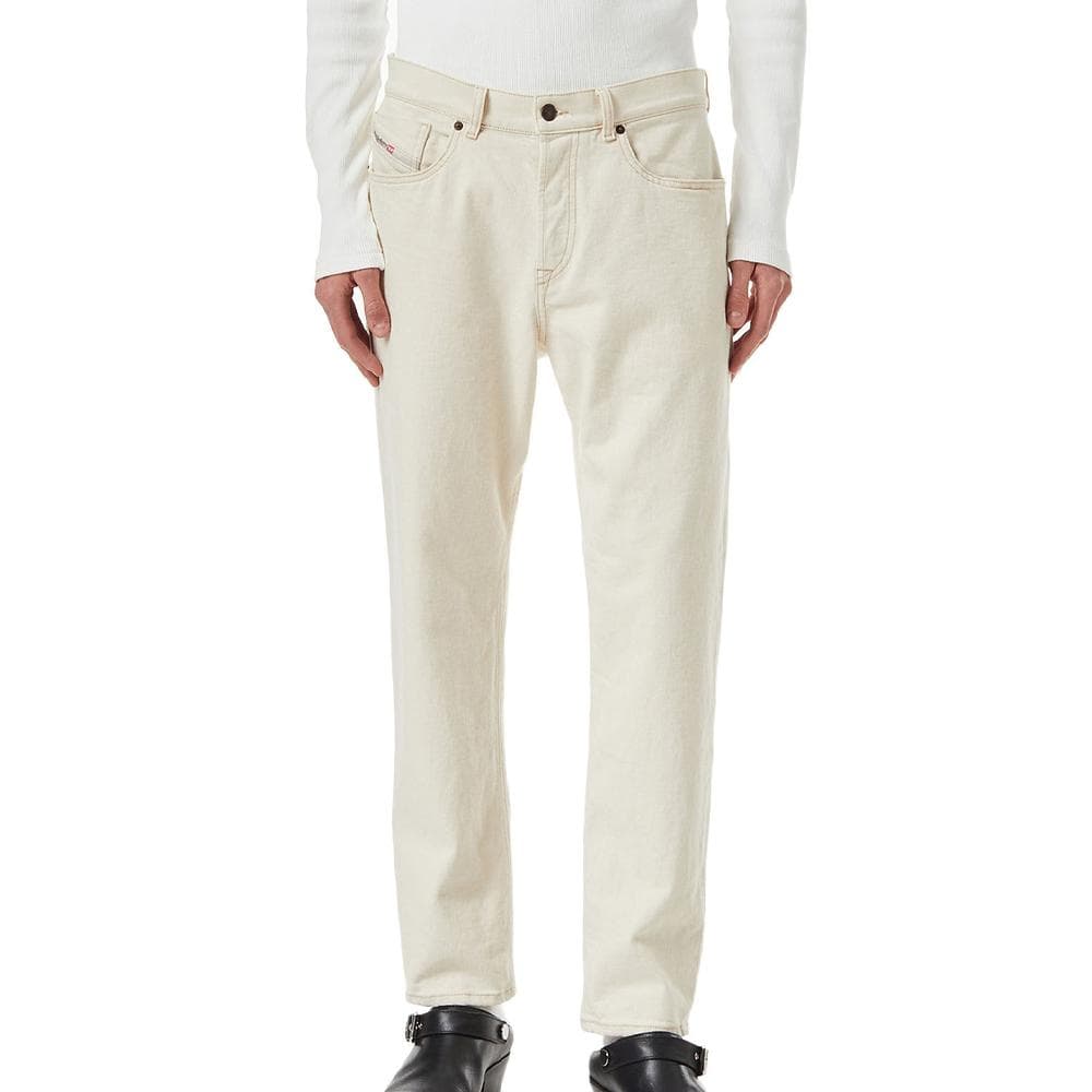 Jean Regular Blanc Homme Diesel Fining 1