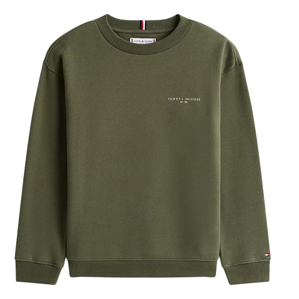 Sweat Vert Garçon Tommy Hilfiger Mini Corp 2