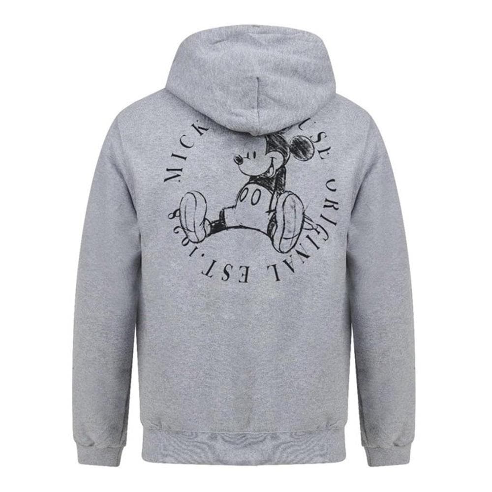 Sweat à Capuche Gris Mixte Disney Mickey Circle 1928 2