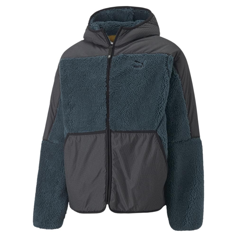 Veste en Sherpa Vert Homme Puma 535577-24 1