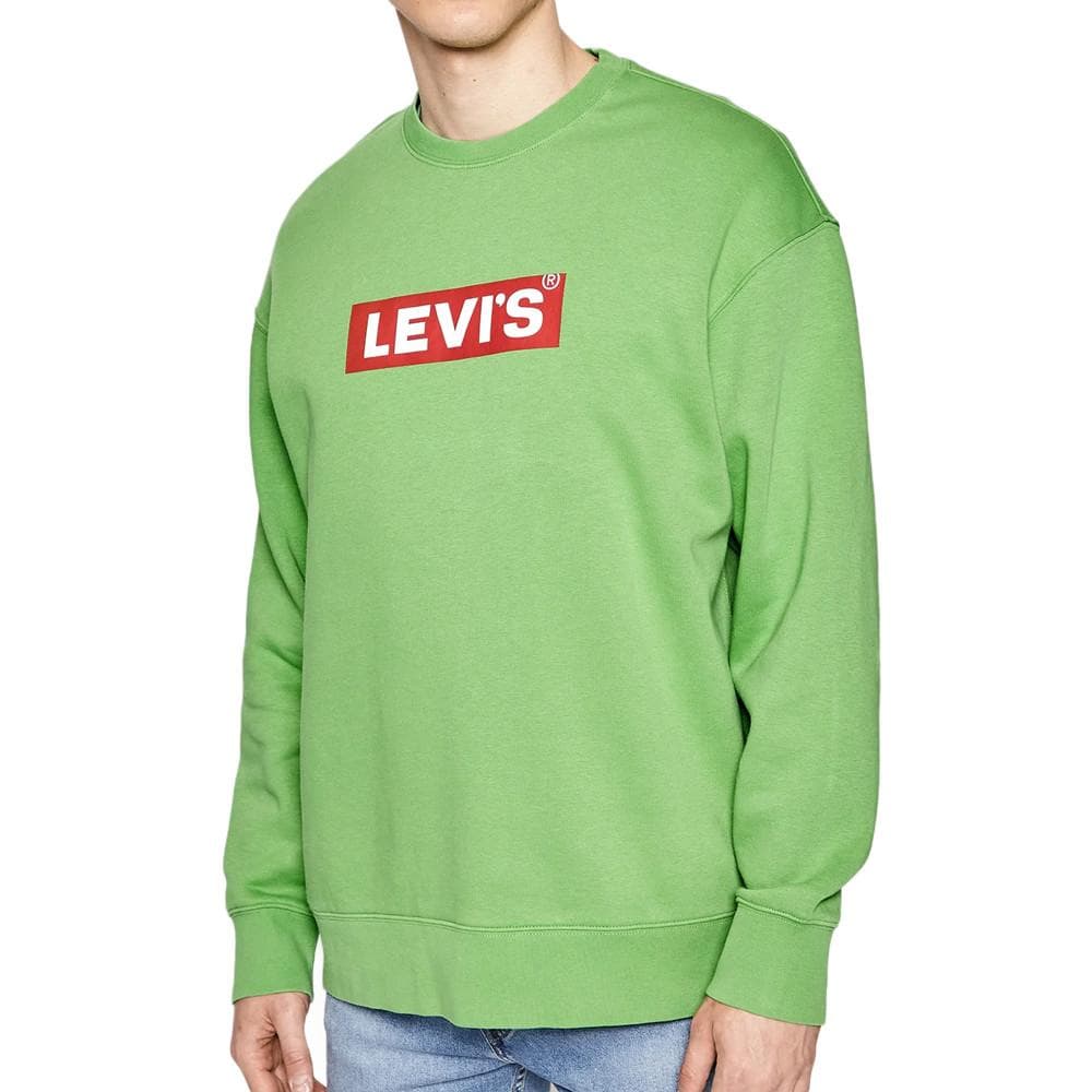 Sweat Vert Homme Levi's Relaxed Graphic Crew 1