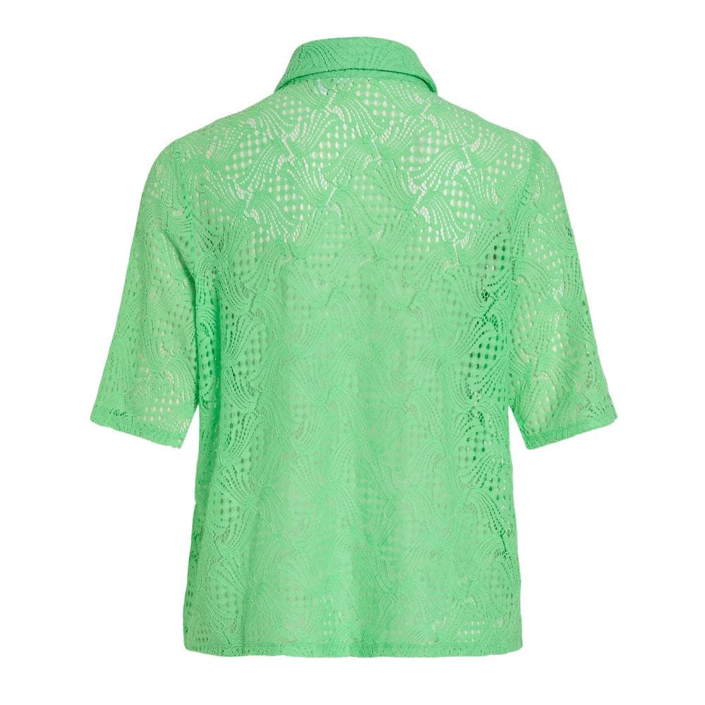 Chemise Verte Femme Vila Vibegena 2