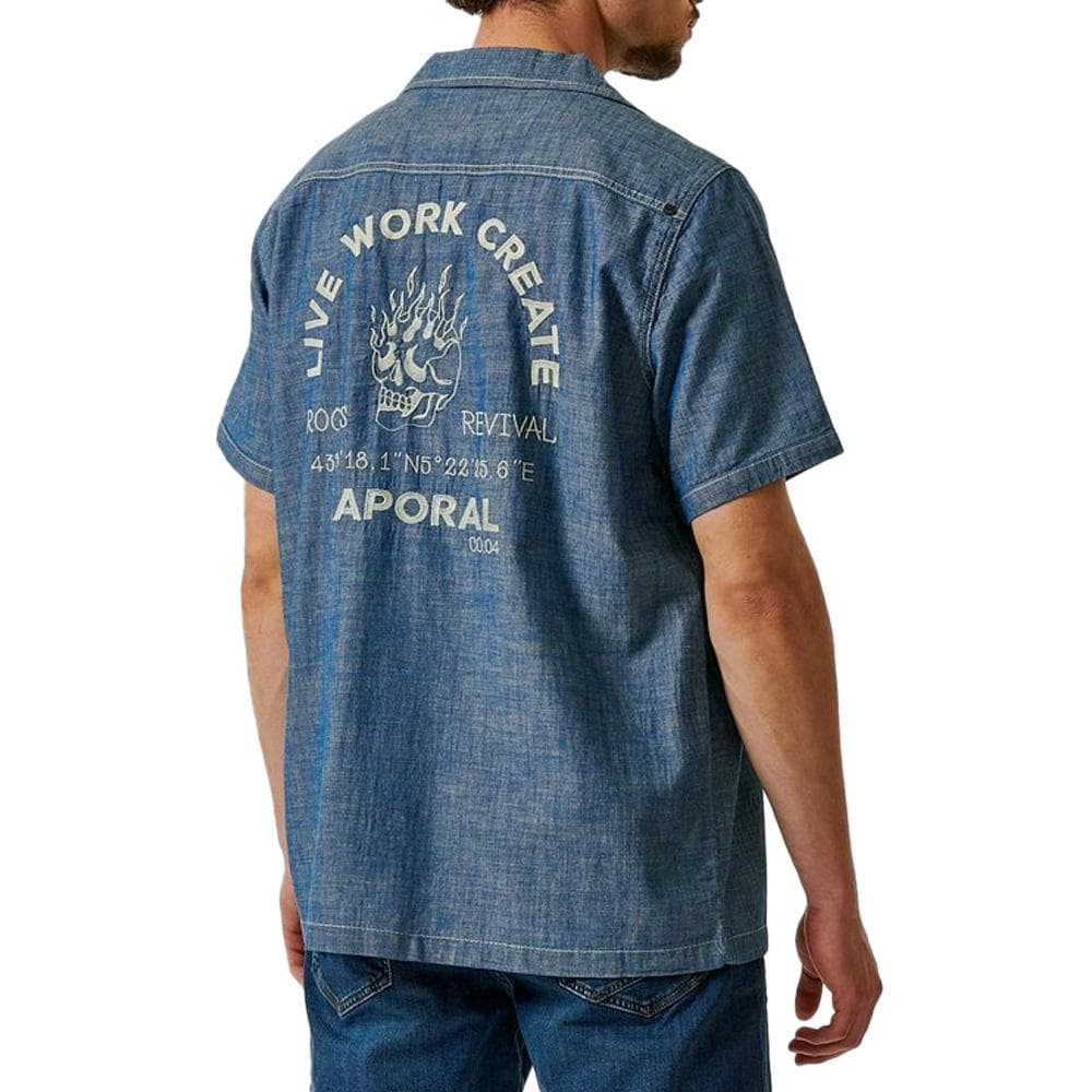 Chemise Bleu Jean Homme Kaporal DILON 2