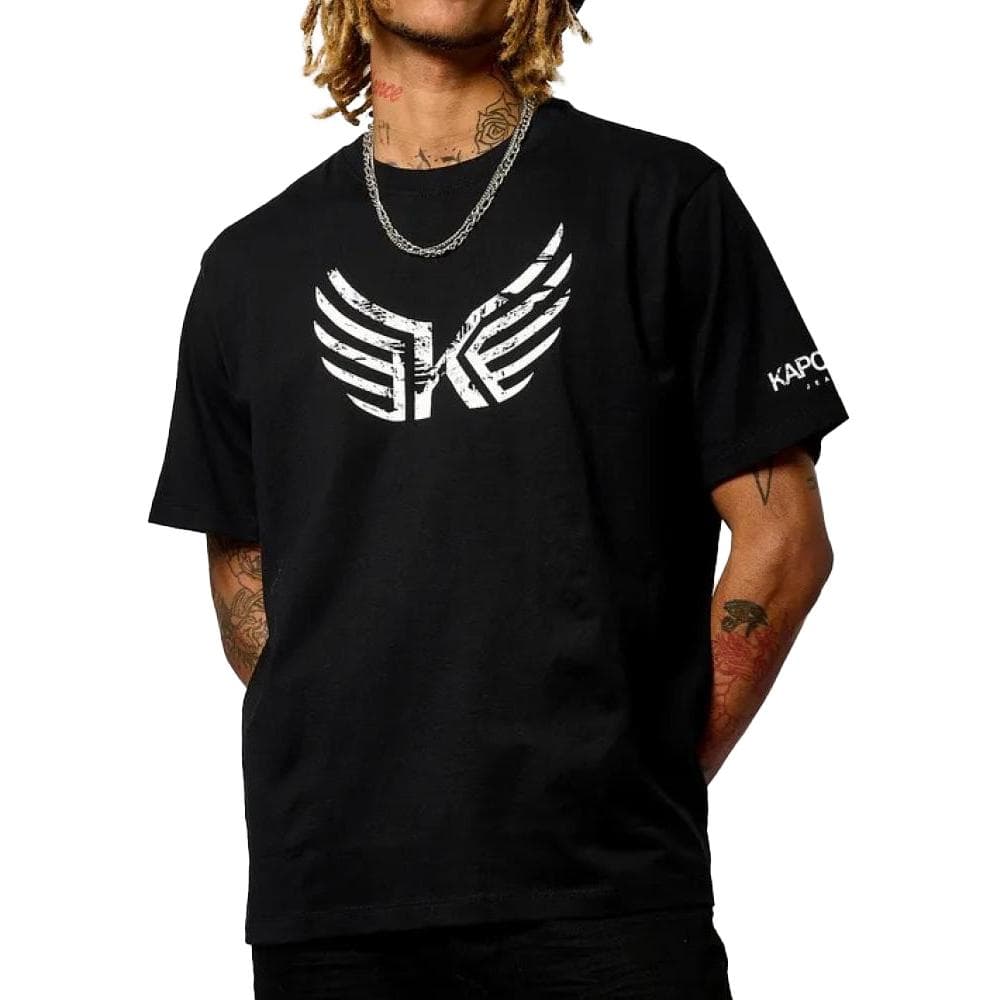 T-Shirt Noir Homme Kaporal JACKH 1