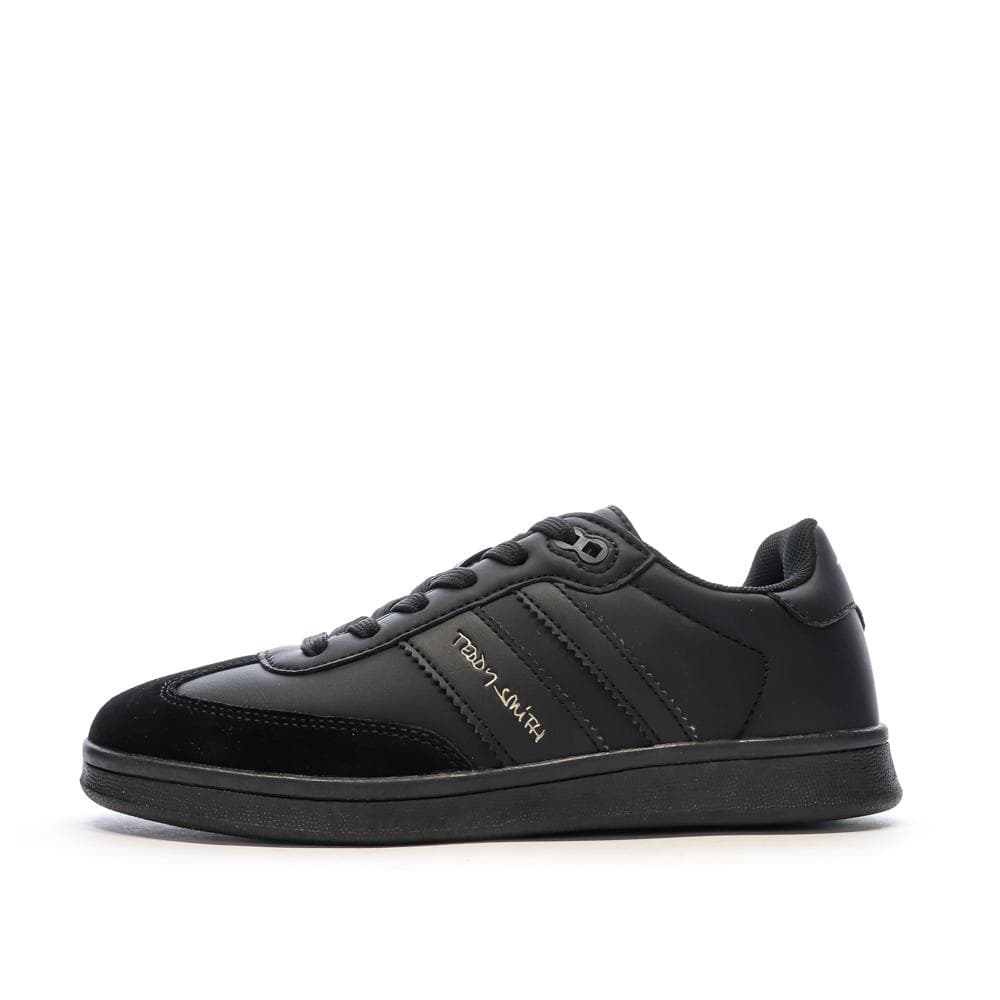 Baskets Noires Femme Teddy Smith Pu Ladies 1