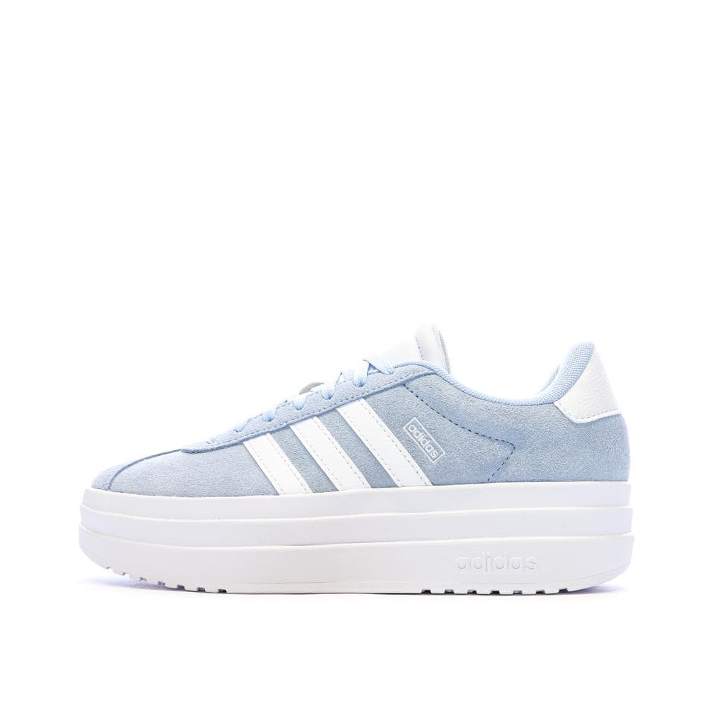 Baskets Bleu Clair Femme Adidas Vl Court Bold 1