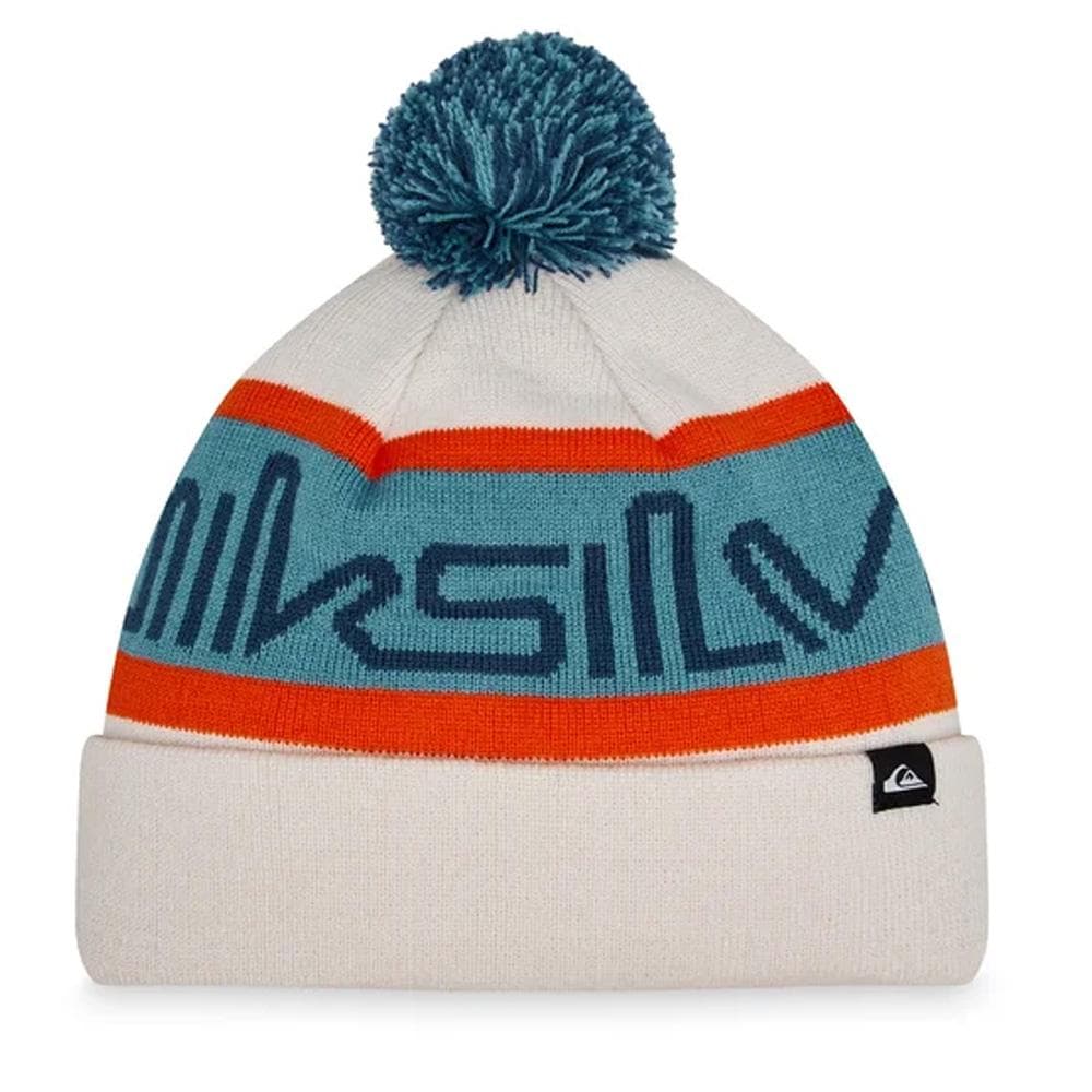Bonnet Blanc/Bleu Homme Quiksilver Summit 1