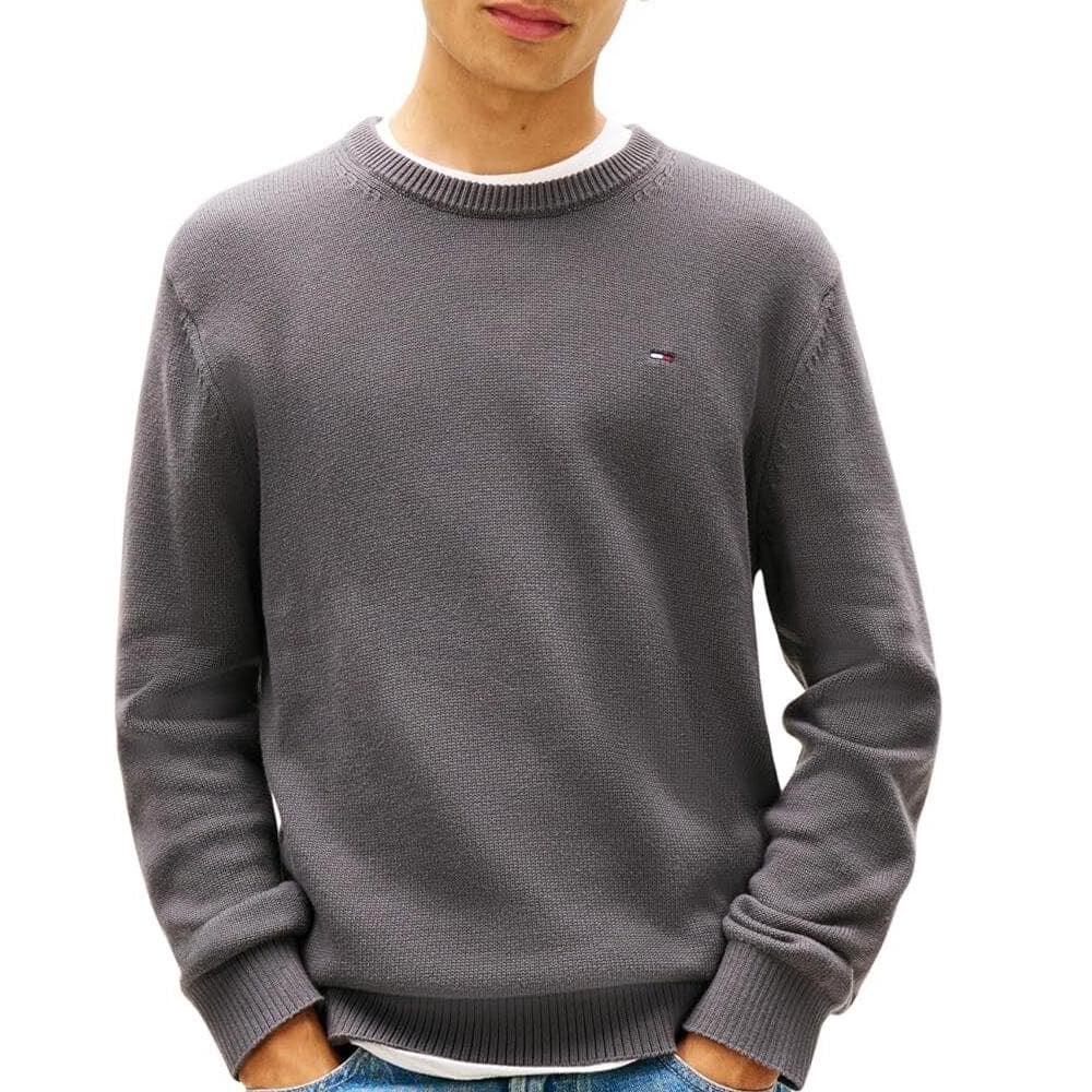 Pull Gris Homme Tommy Hilfiger Slims 1