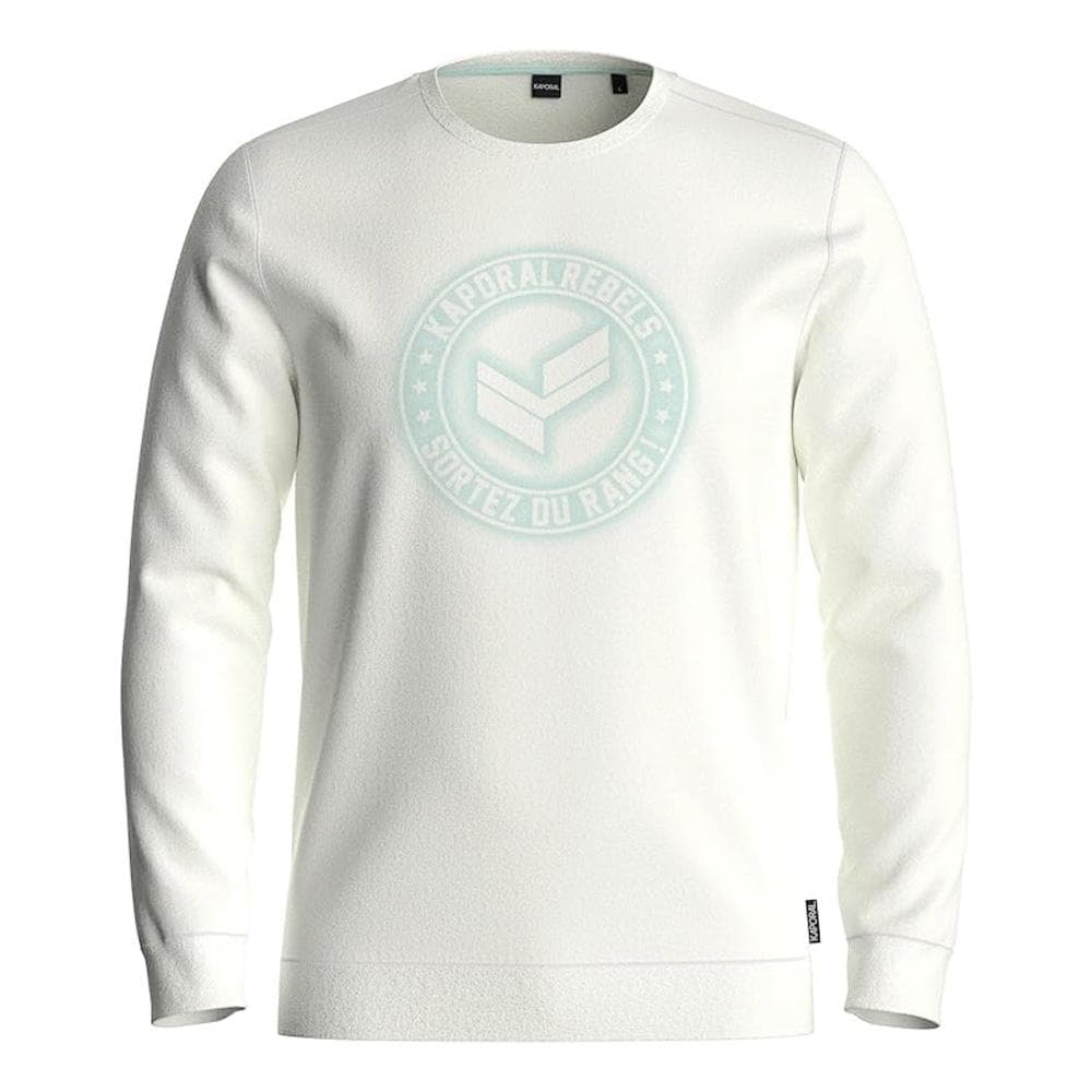 Sweat Blanc/Bleu Homme Kaporal NAX 1