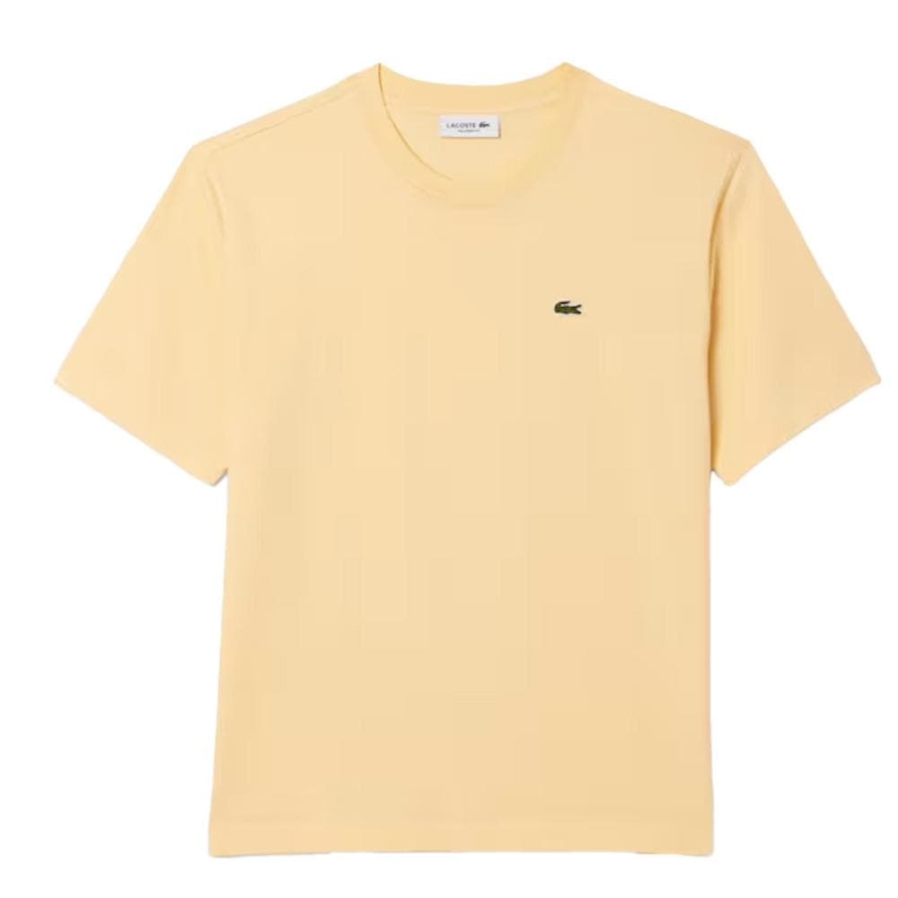 T-shirt Jaune Femme Lacoste TF7215 1