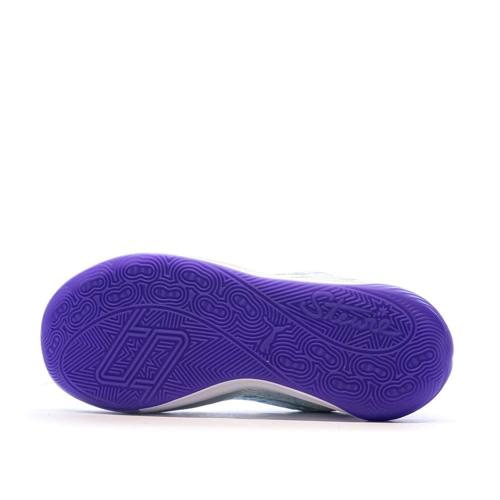 Chaussures de basketball Blanches/Bleu Homme Puma Stewie 5