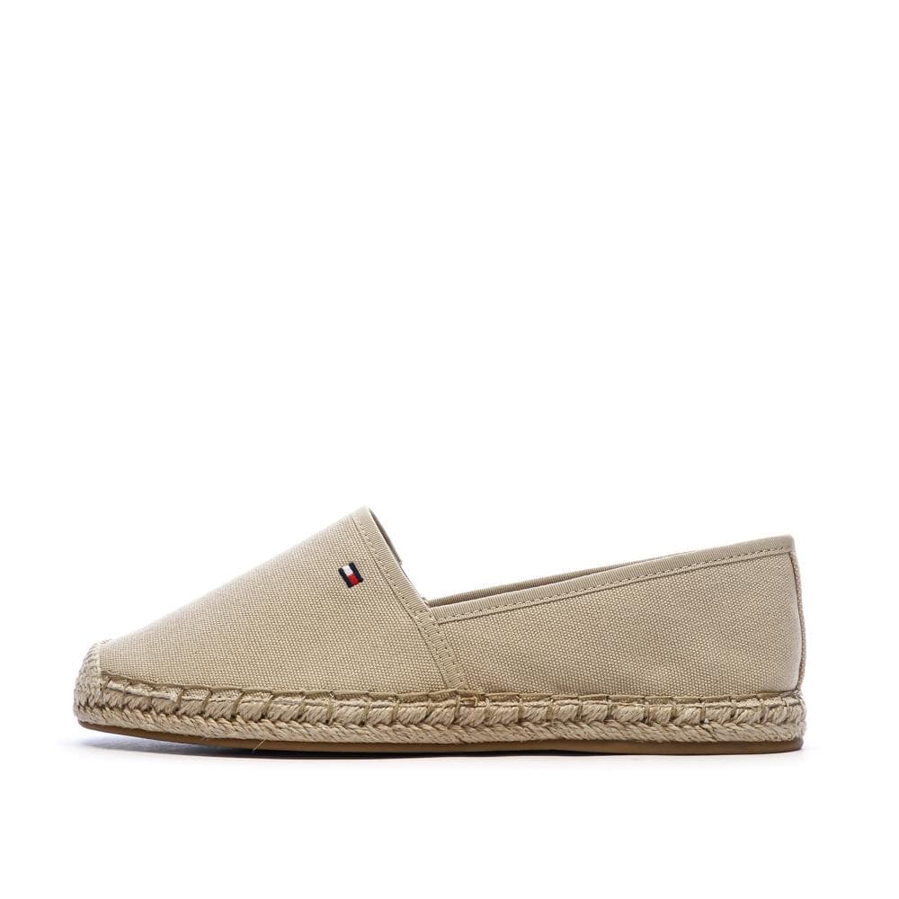 Espadrilles Beige Femme Tommy Hilfiger Flag Canvas 1