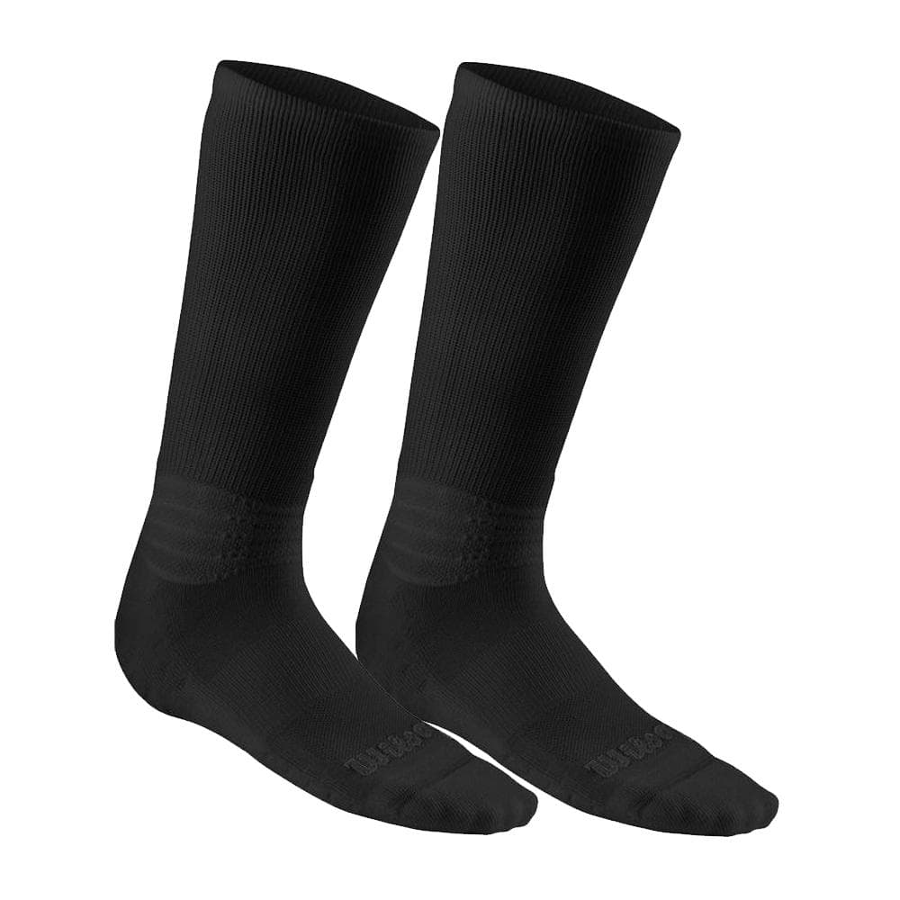X1 Paire de Chaussettes Noir Homme Mixte Wilson Crew Sock 1
