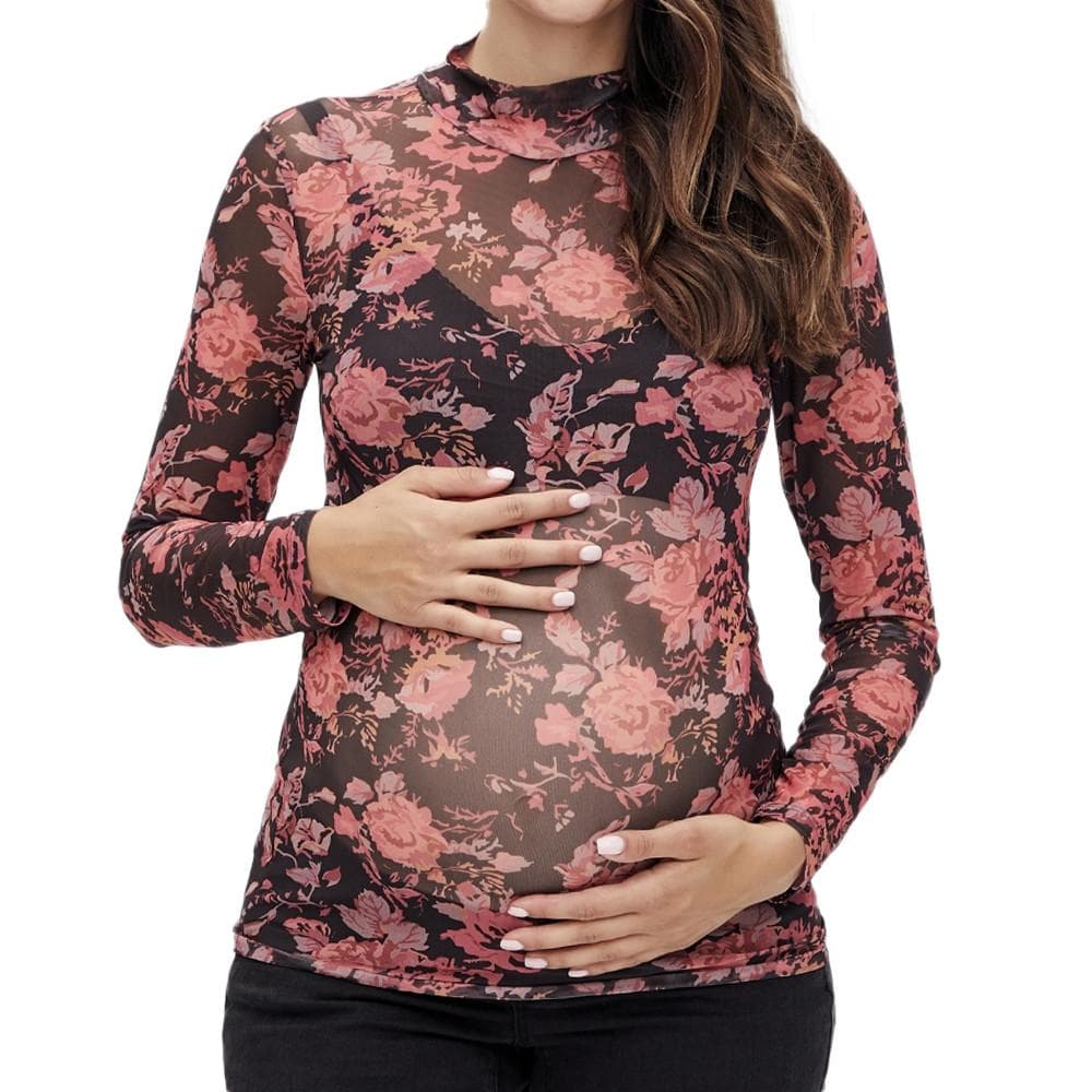Top Noir/Rouge Femme Mamalicious Sharon 1