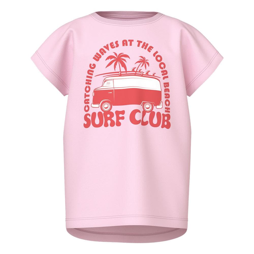 T-Shirt Rose Fille Name it Ballerina 1