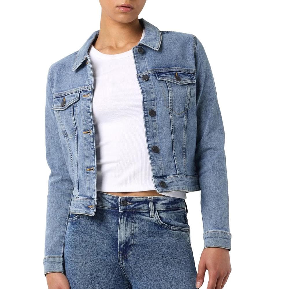 Veste en jean Bleu Femme Noisy May Debra 1