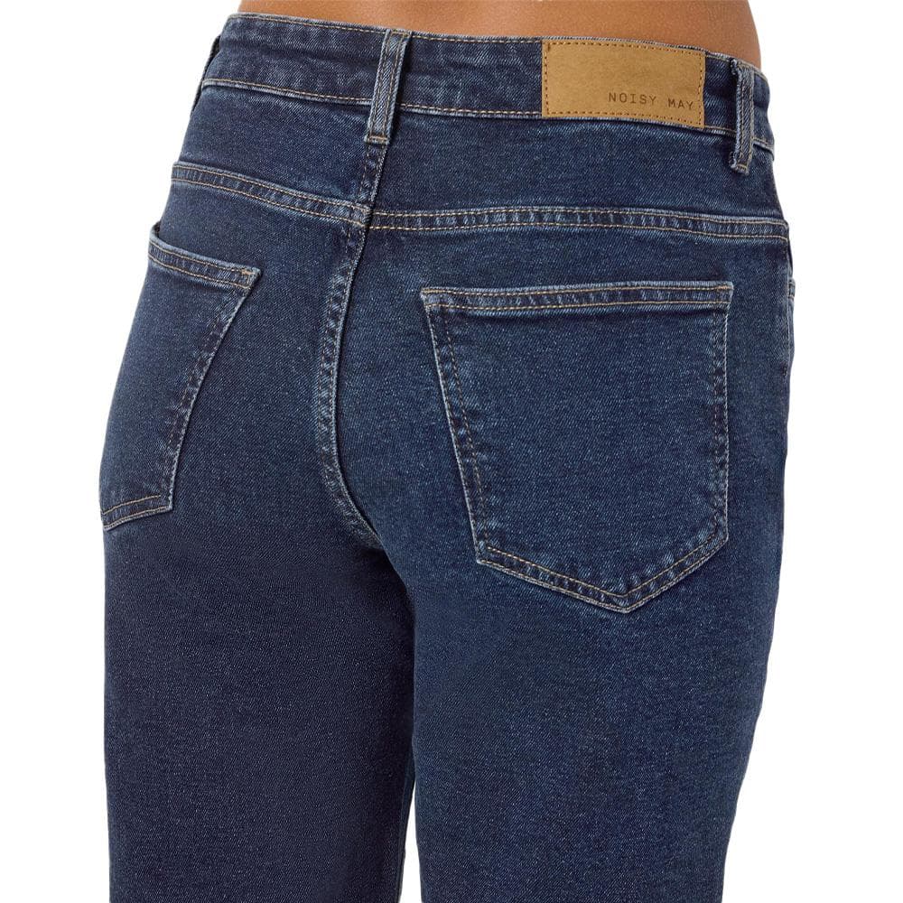 Jean Droit Bleu Foncé Femme Noisy May Landa 3