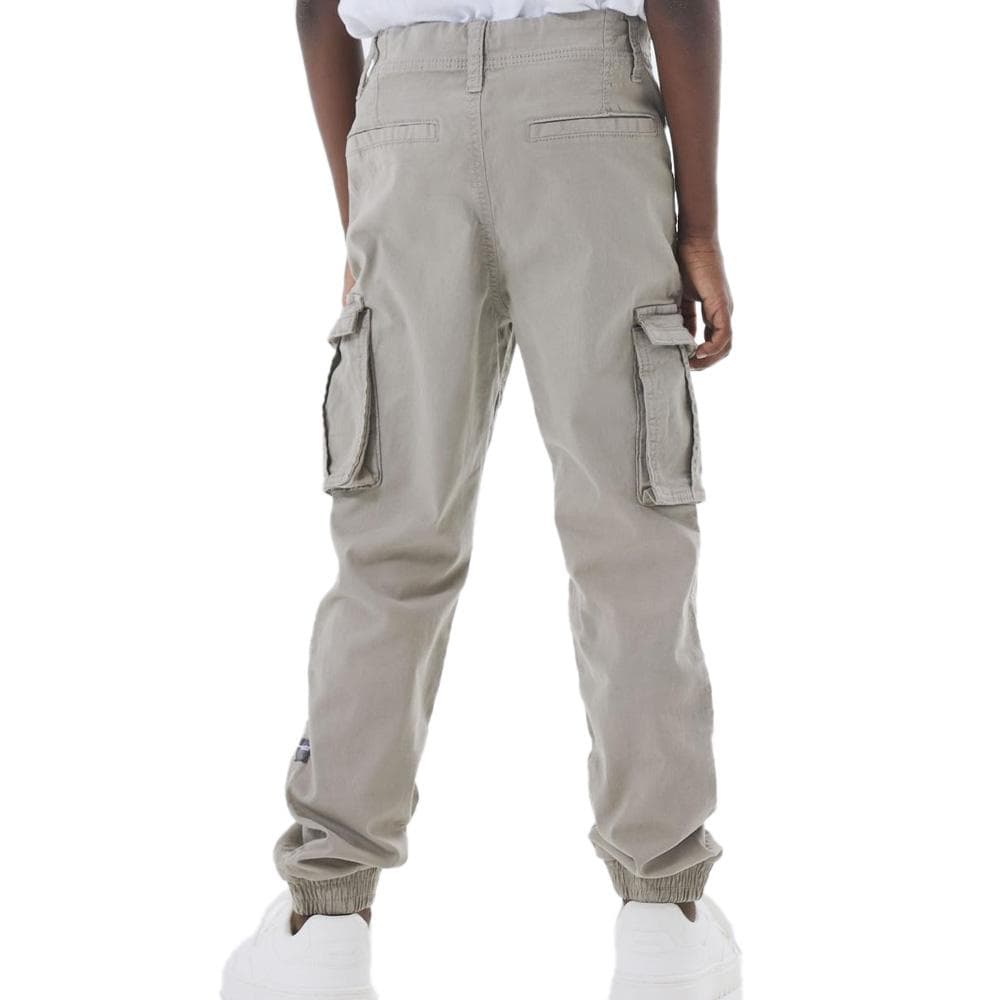 Pantalon Cargo Gris Clair Garçon Name it Cargo 2