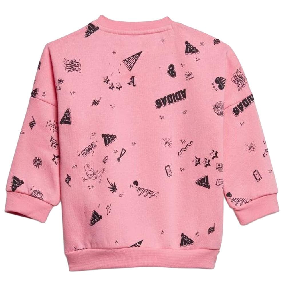 Ensemble Rose/Gris Fille Adidas I Bluv 2
