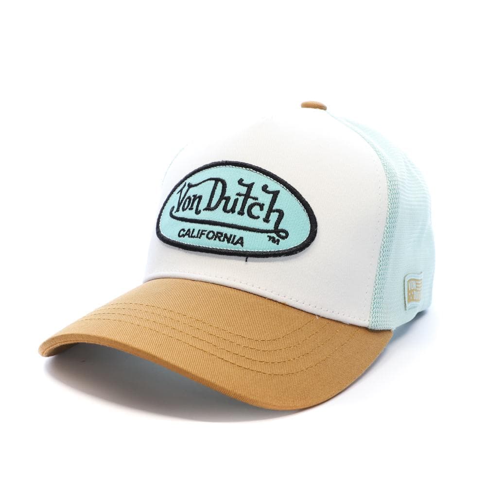 Casquette Bleu/Blanc/Camel Homme Von Dutch Ahig 1