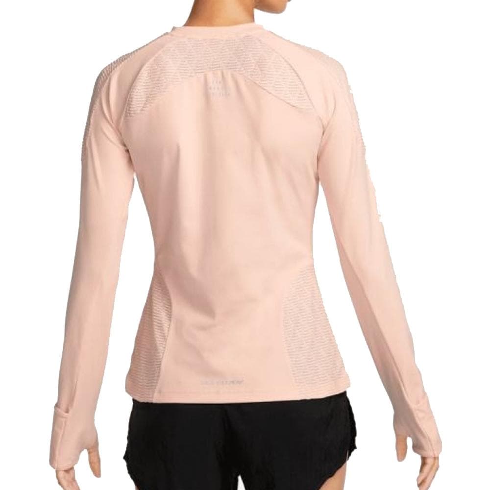 T-shirt Manches Longues Rose Femme Nike Dfadv 2