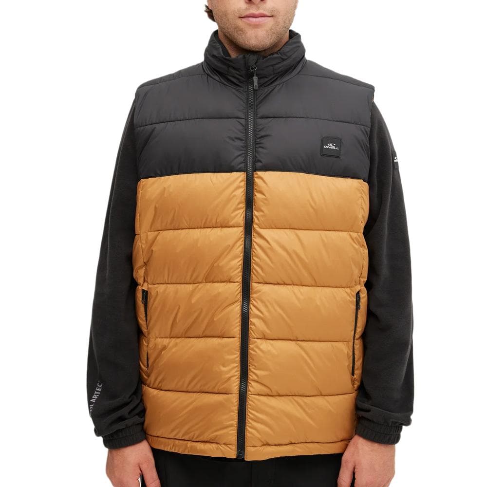Doudoune Sans Manches Noir/Orange Homme O'Neill O'riginals Puffer 1