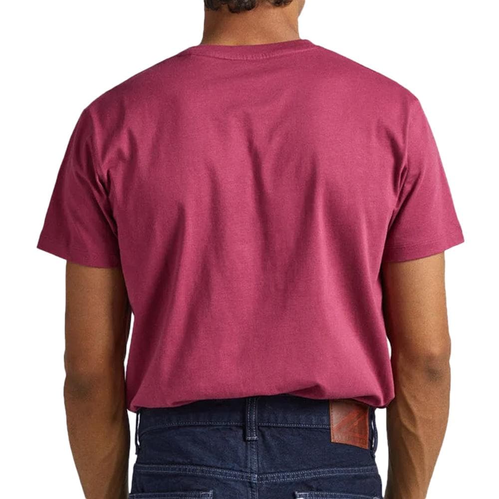 T-shirt Bordeaux Homme Pepe jeans Melbourne 2
