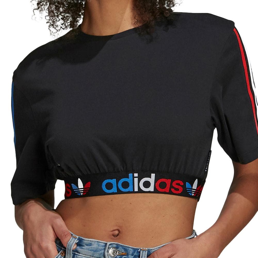 T-shirt Noir femme Adidas Primeblue 1