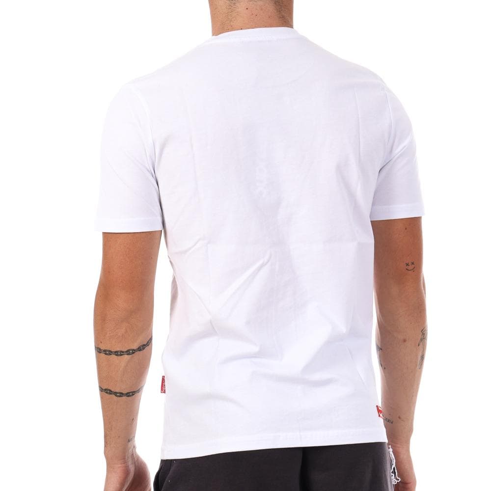 T-shirt Blanc/Noir/Rouge Homme Supreme Grip Phil 2
