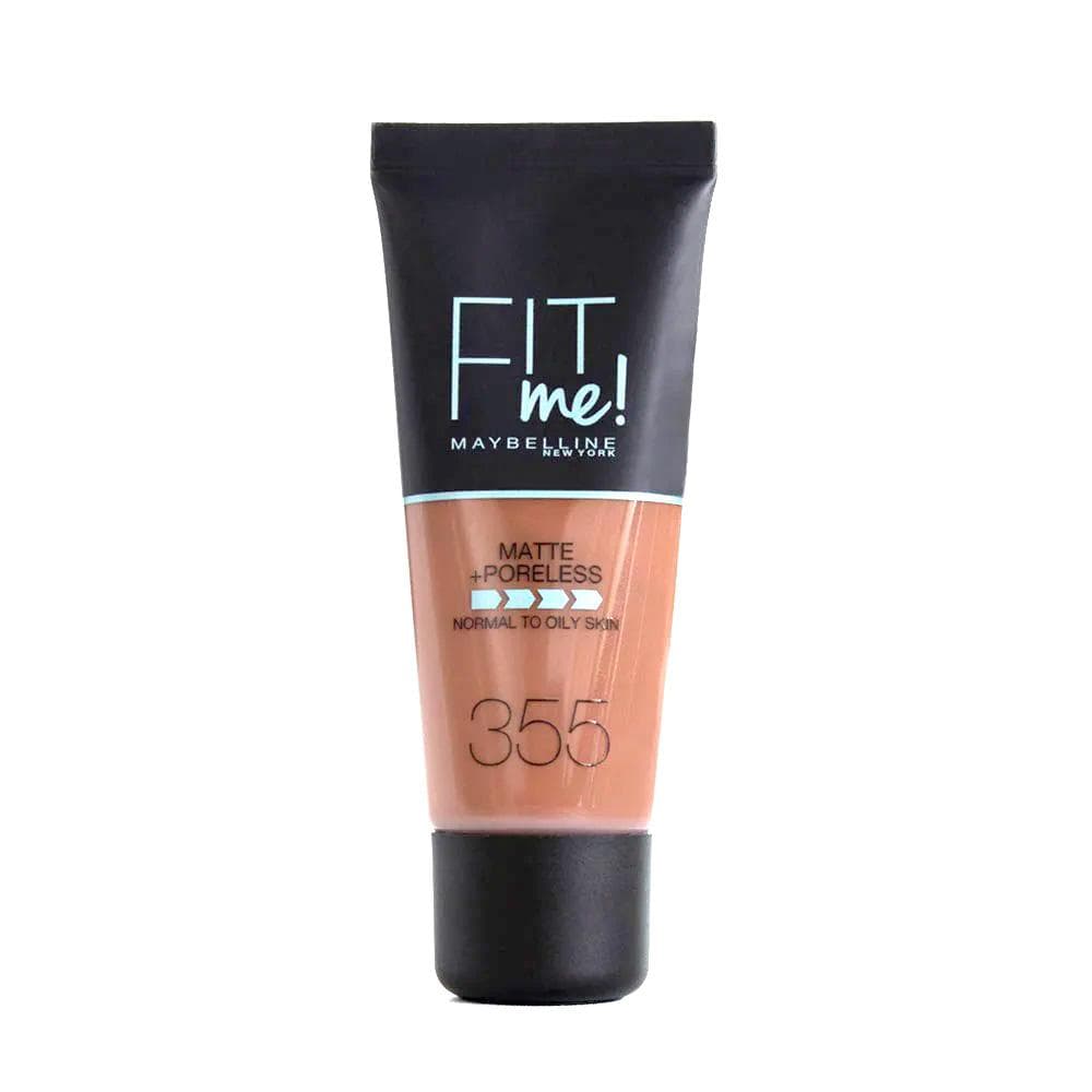 Fond de teint Gemey Maybelline Fit Me N°355 Noix De Pecan 1