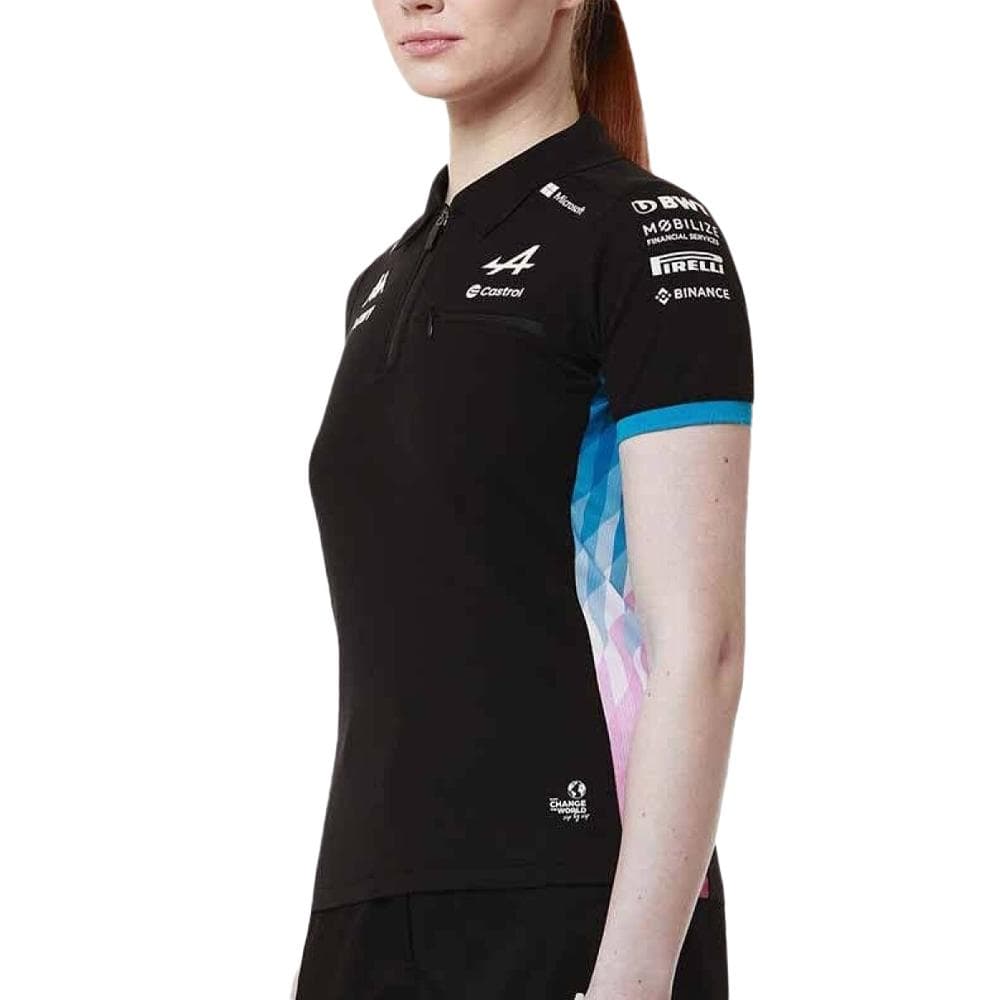 Maillot Blanc/Bleu Femme Kappa Adraw Alpine F1 2