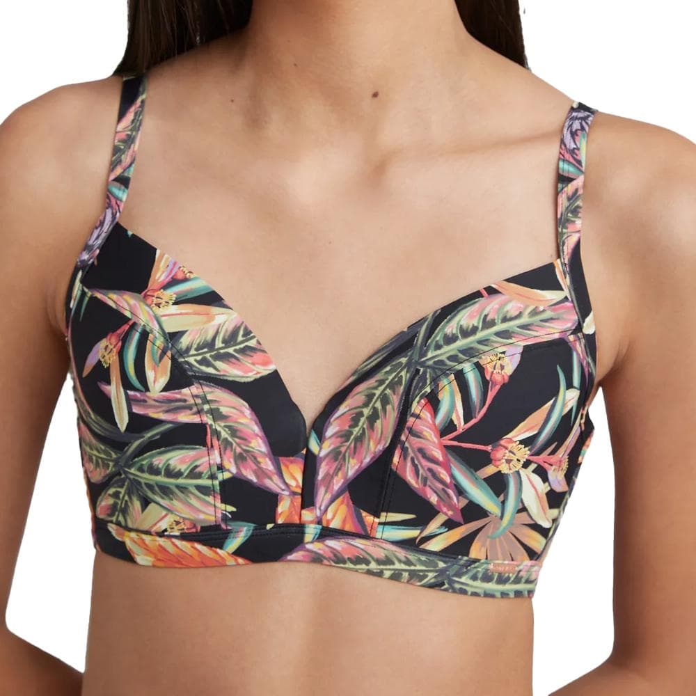 Haut de Maillot de bain Noir à Motifs Femme O'Neill Panama 1
