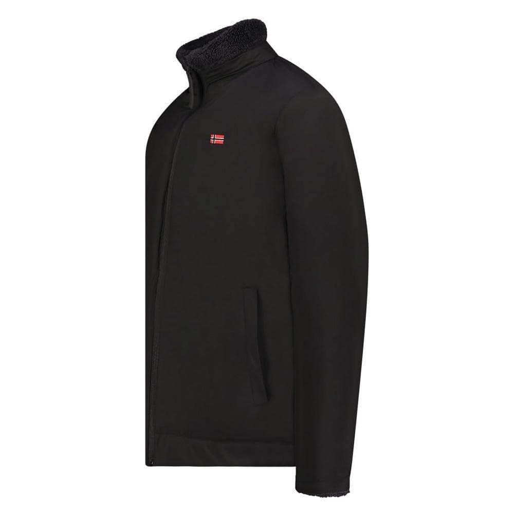 Veste Polaire Noire Homme Geographical Norway Ureversible 3