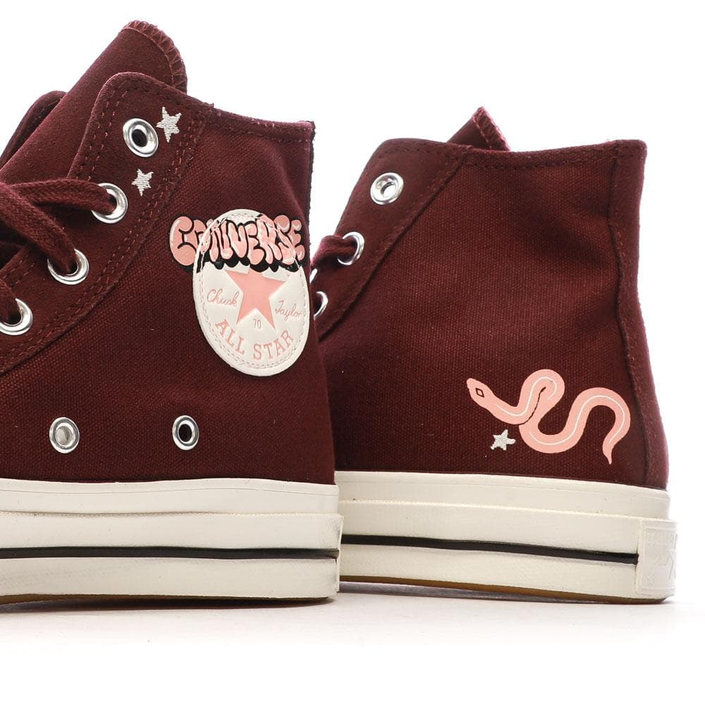 Baskets Bordeaux Femme Converse Chuck 70 A09164C 7