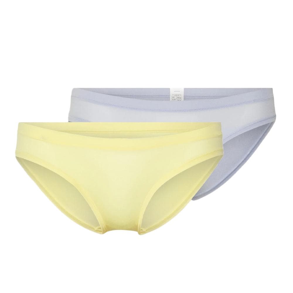 x2 Culottes Bleu/Jaune Femme Dim DIM0A6M 1