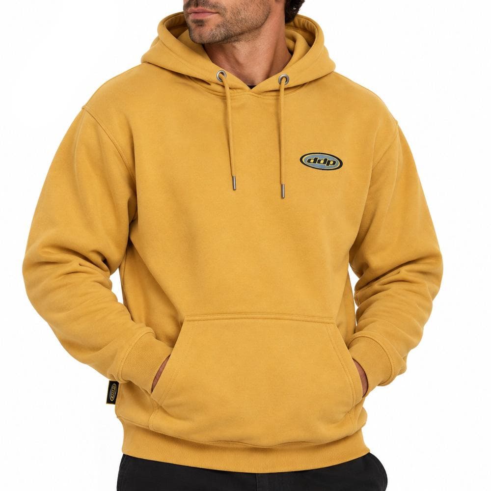 Sweat à Capuche Jaune Homme DDP 1DD 1