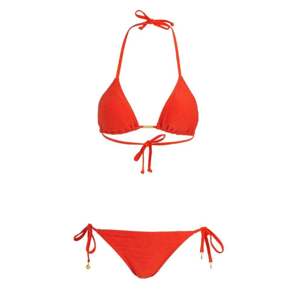 Ensemble de Bikini Orange Femme Lagon Bleu VERMILLON 2