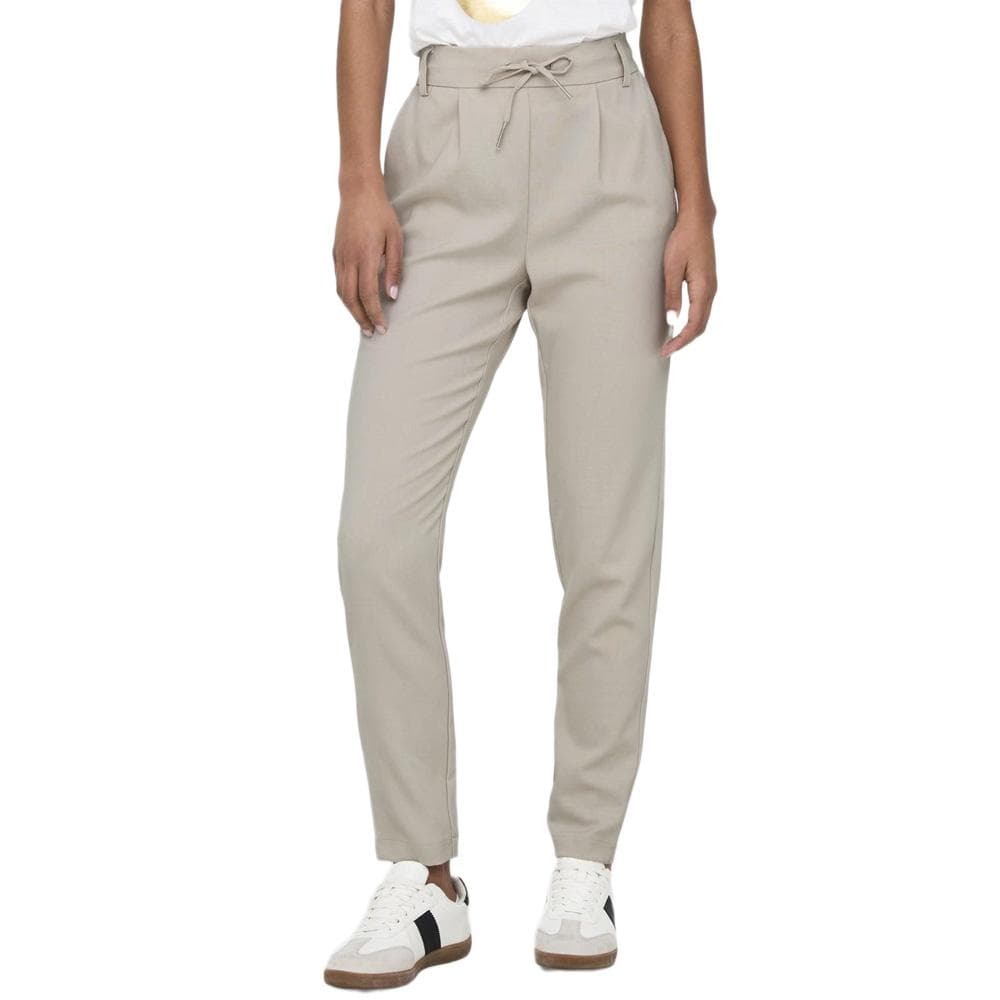 Pantalon fluide Beige Femme Only Poptrash 1