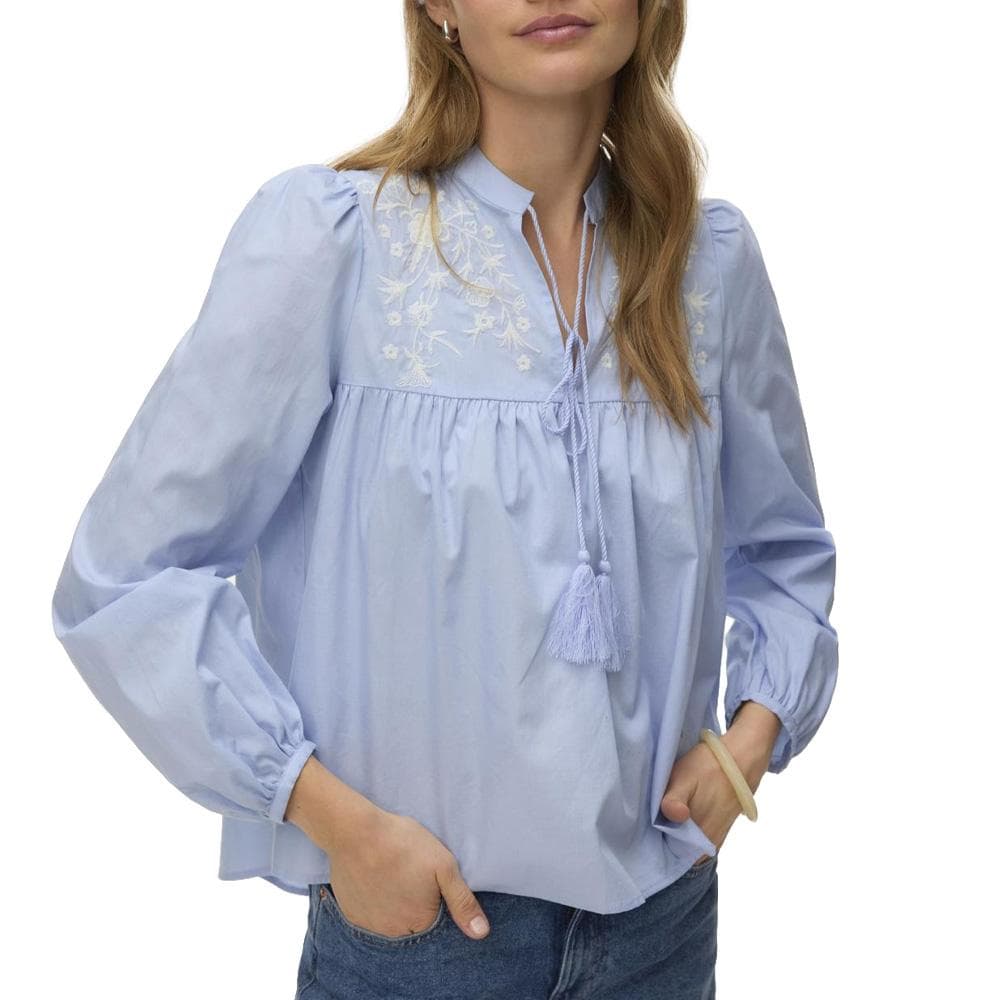 Blouse Bleu Femme Vero Moda Sascha 1