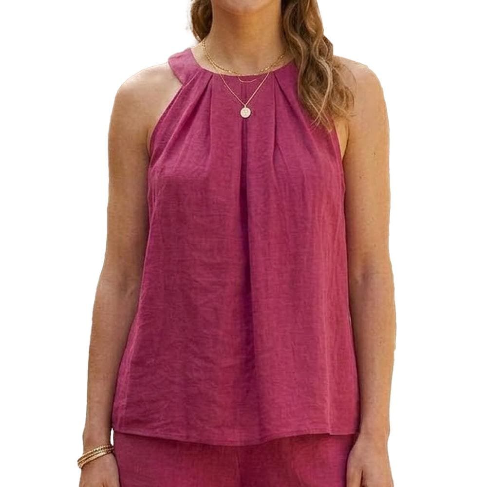 Top Fuchsia Femme Vero Moda Evalina 1