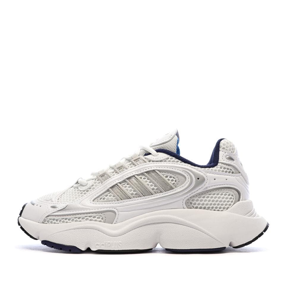 Baskets Blanches/Grises Femme Adidas Ozmillen 1